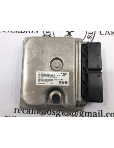 Centralita de motor Fiat 55271527 9DF HW000 12A1-03 BC0122040D 2