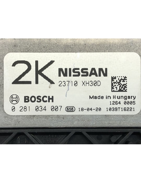 Centralita de motor Nissan 0281034007 0 281 034 007 23710XH30D 23710 XH30D