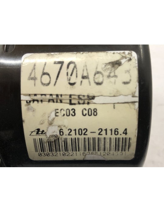 ABS Mitsubishi Peugeot Citroen 4670A643 06210221164 06210963493