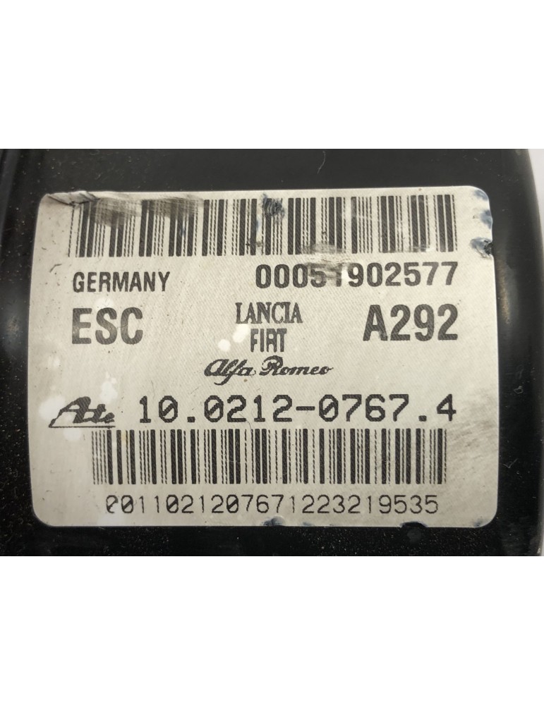 ABS Opel Fiat Lancia Alfa Romeo 51902577 10021207674 10096116093 10061938281