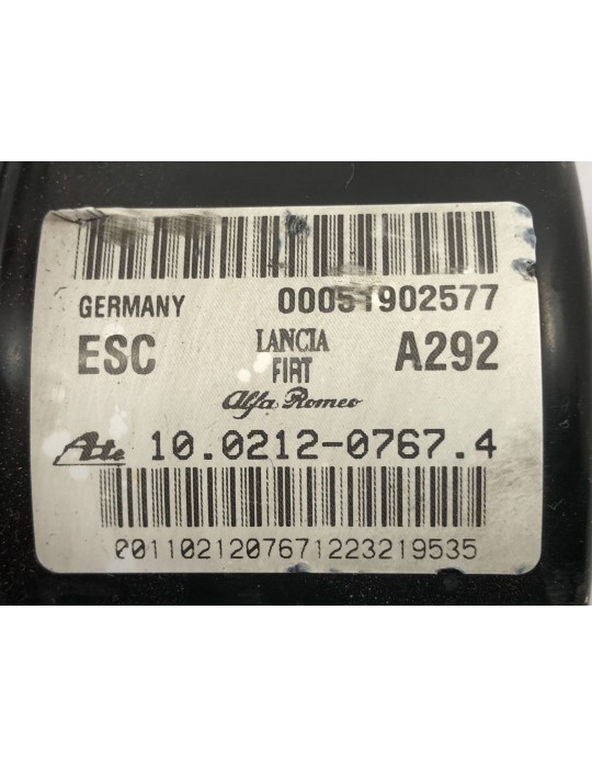 ABS Opel Fiat Lancia Alfa Romeo 51902577 10021207674 10096116093 10061938281